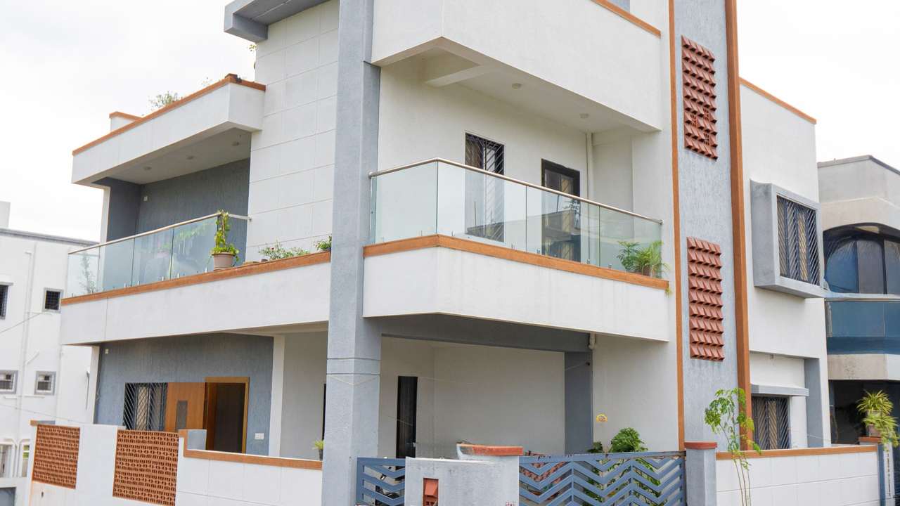 Completed One O Buildcon bungalow in Charoli, Pune